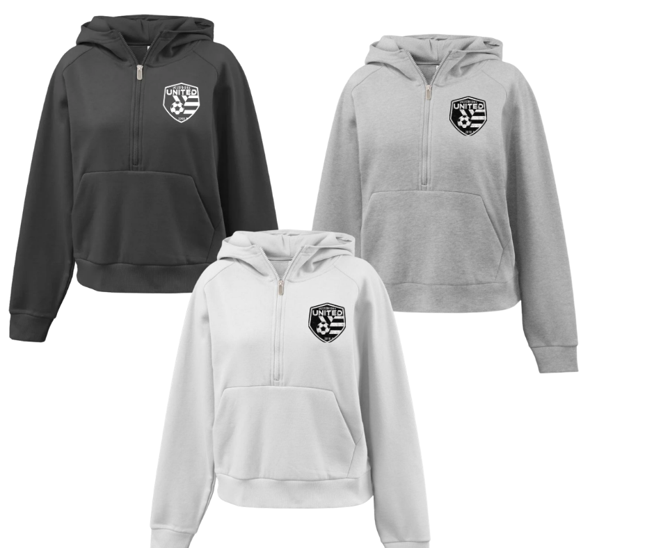 Women's Half Zip Hoodie