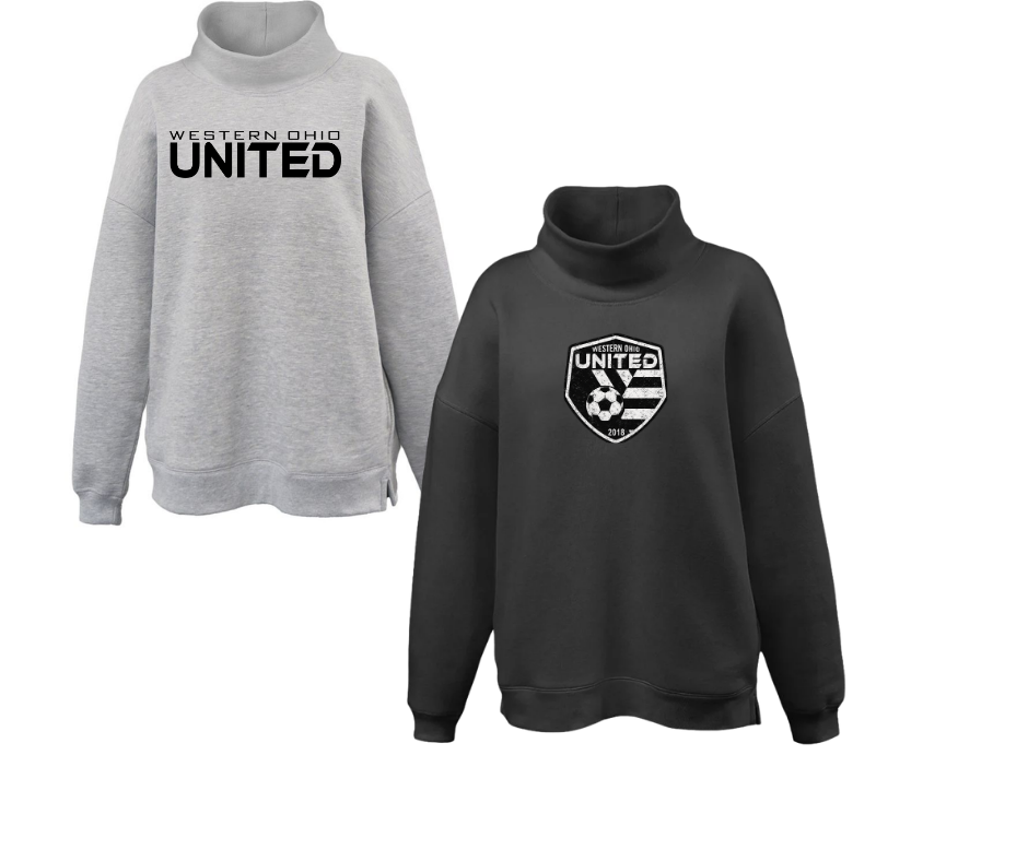 Women's Oversize Mockneck